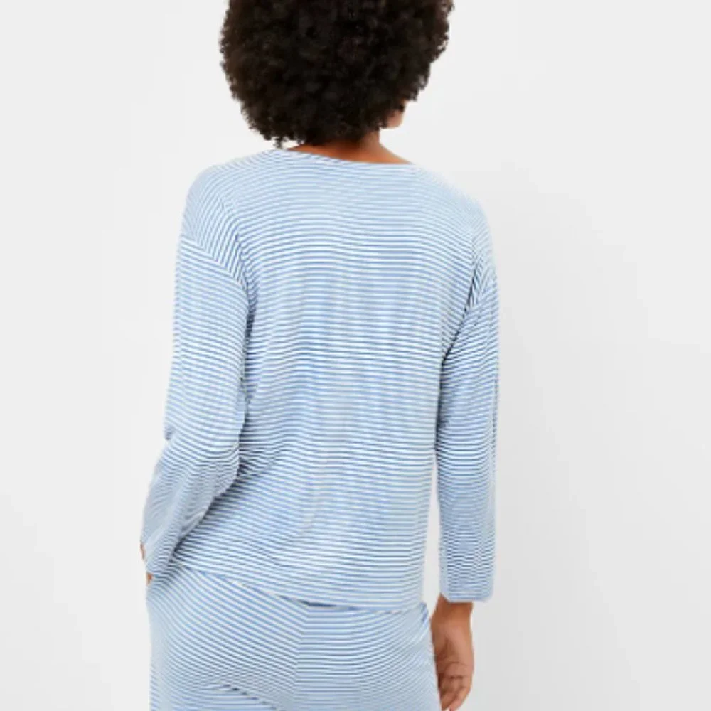 NWT LOFT Women's Striped Pajama‎ Top and Pants SET